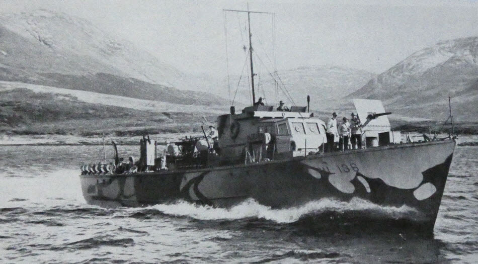 HMS ML136 off Fort William 
