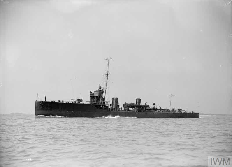 HMS Acheron from the left