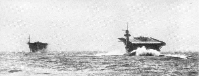 HMS Avenger and HMS Biter