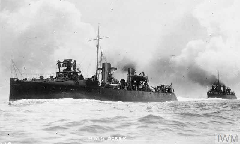 HMS Boxer at Sea 