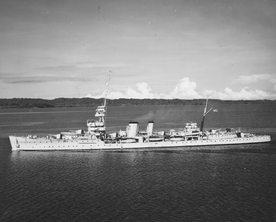 HMS Despatch in 1939 