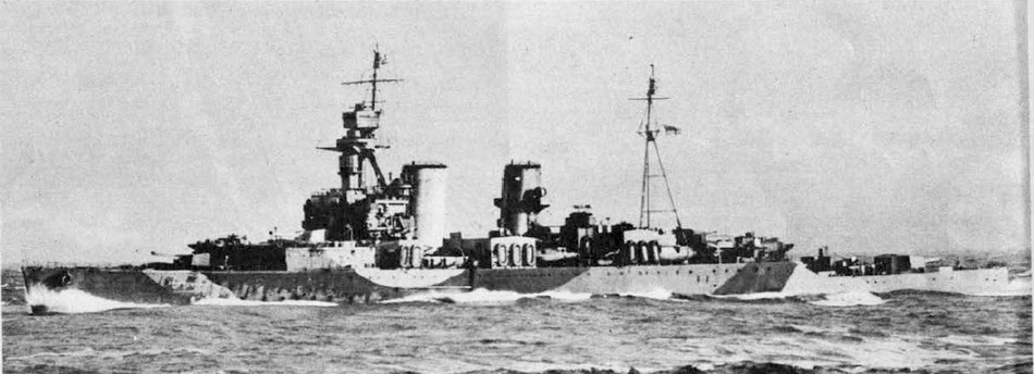 HMS Frobisher during the Second World War 