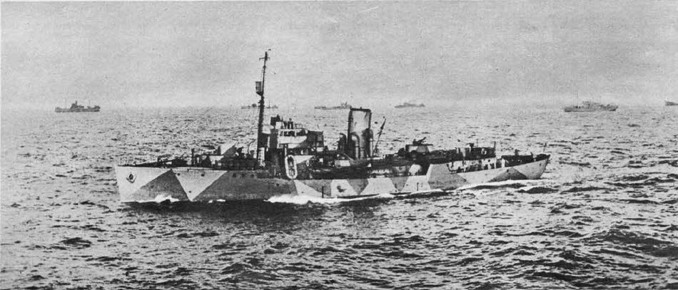 Side View of HMS Hibiscus 