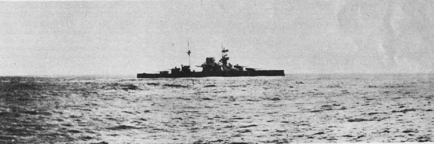HMS Malaya from the right 
