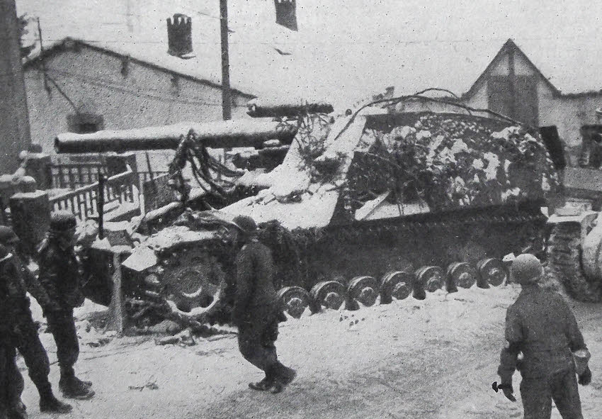Hummel abandoned at Oudler, 1944 