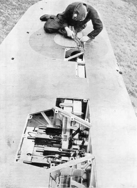 Hurricane IIB being armed 