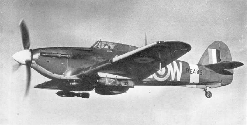 Hawker Hurricane IIB Hurribomber of No.402 Squadron, RCAF 