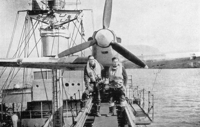 Catapult launched Hurricane or Hurricat
