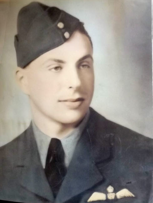 Colour photo of Ian Walters, No.322 Squadron 