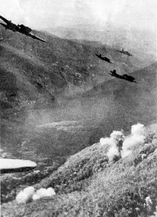 Ilyushin Il-2M over mountains 