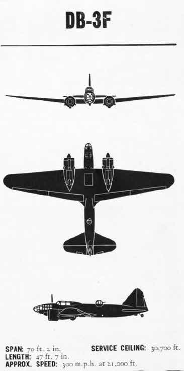 Plans of Ilyushin Il-4 (2) 
