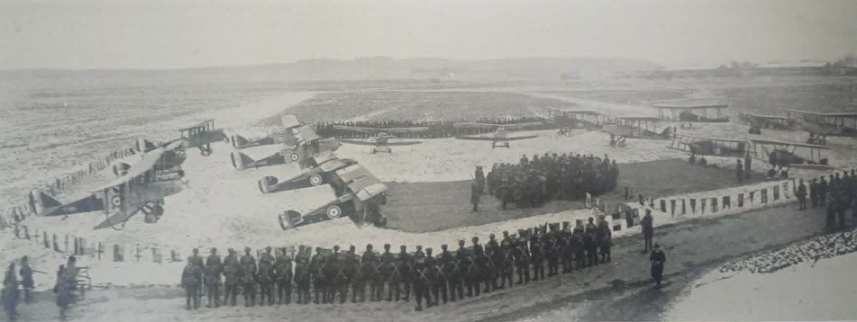 Sixteen Aircraft donated to Canada, February 1919 