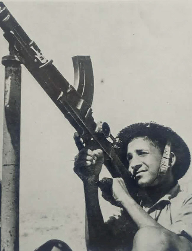 Indian Bren Gunner, Western Desert, 1941 