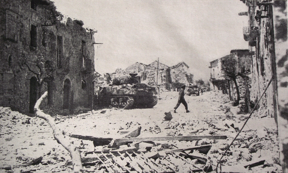 Indian Troops in Pignataro, Fourth battle of Cassino