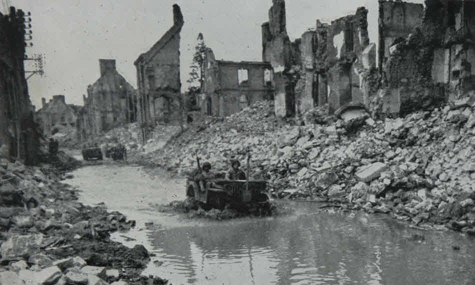 US Jeep in Valognes 