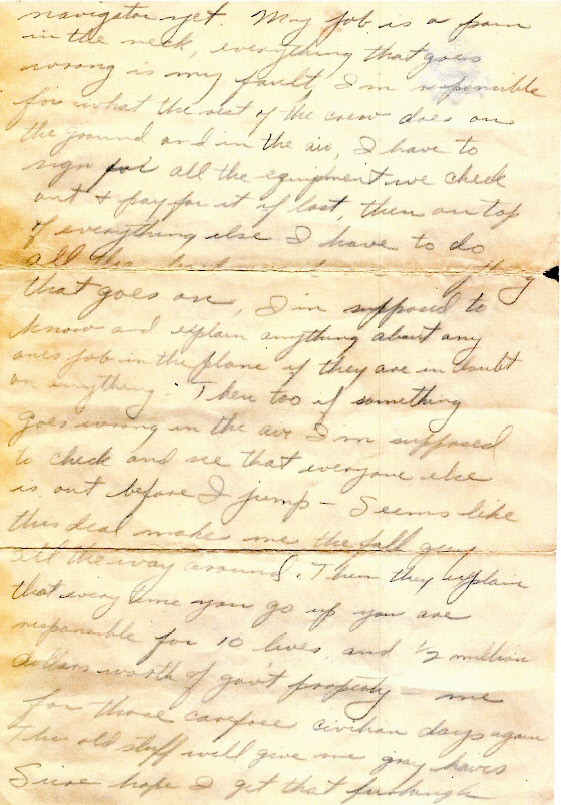Letter from John Dobler to Parents (2 of 4)