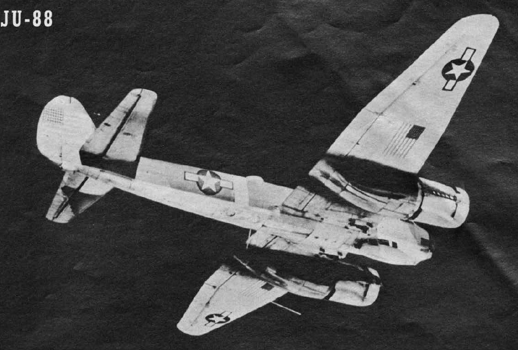 Junkers Ju 88D-1 from below 