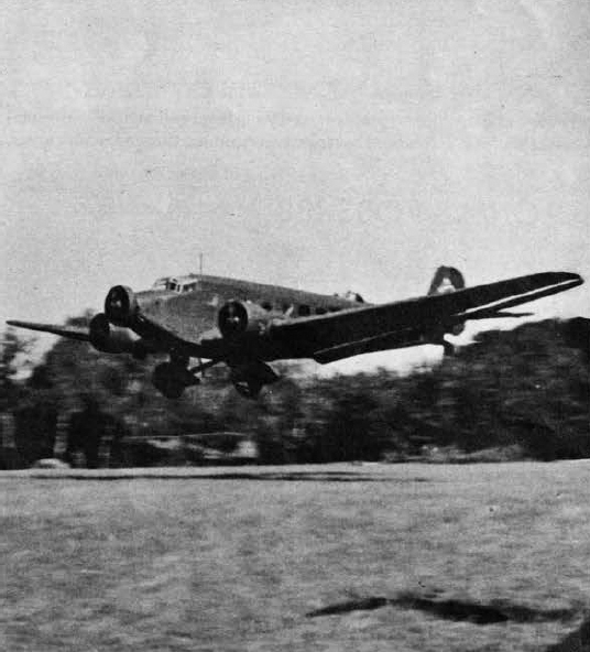 Junkers Ju 52 landing in Poland 