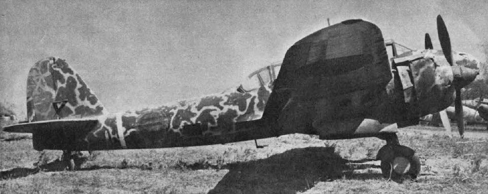 Kawasaki Ki-45 KAI with cannon pod 