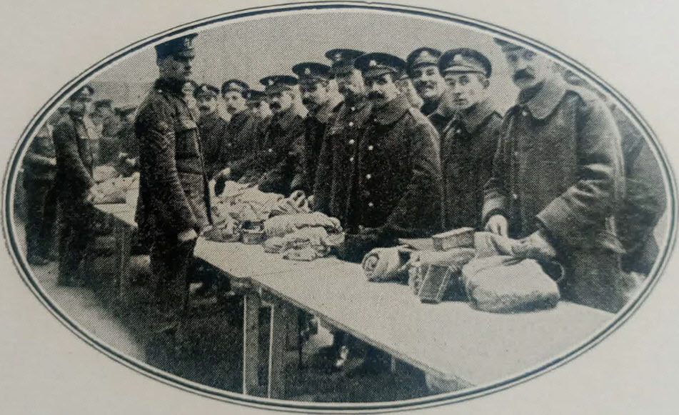 Kit Inspection at the Crystal Palace, c.1919 