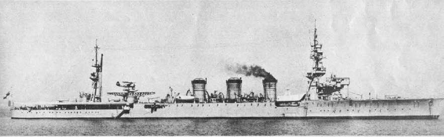 Kuma Class Light Cruiser 