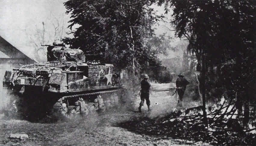 M4 Grant Lee south of Mandalay 
