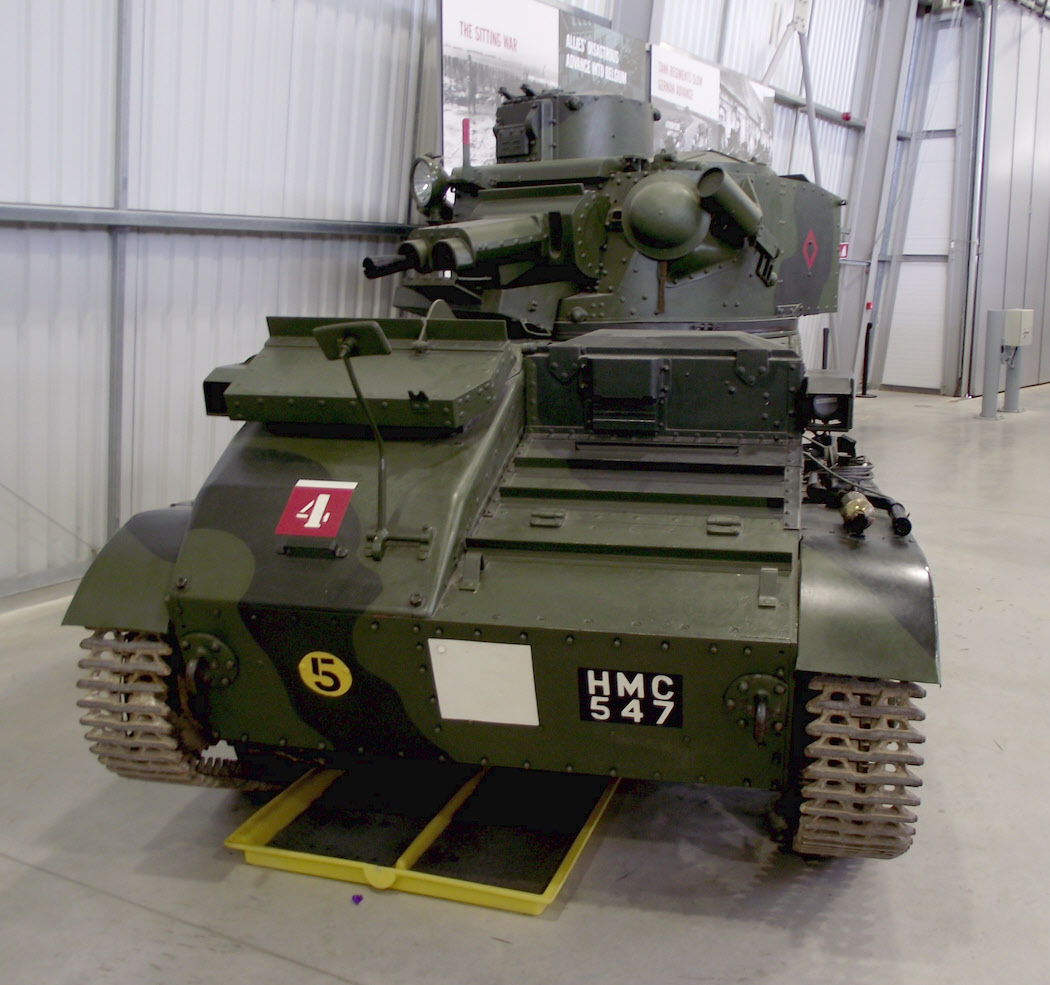Light Tank Mark VIB from the front