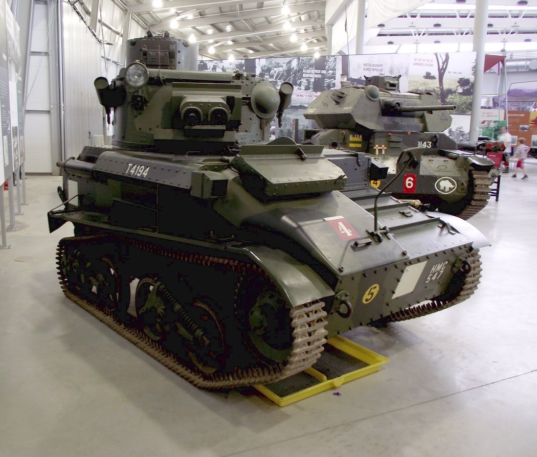 Light Tank Mark VIB from the right