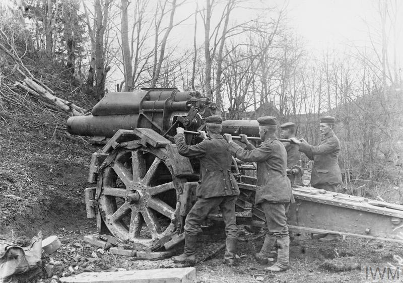 Loading Long Barrel 21cm Morser L/14.6 near Predeal