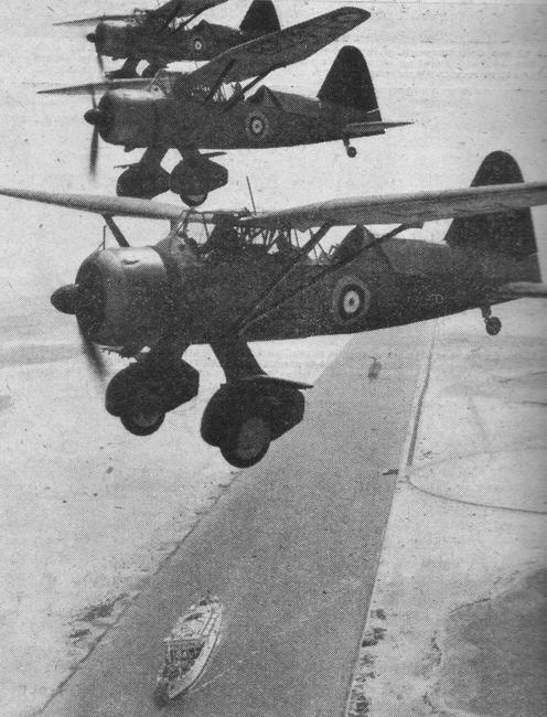 Westland Lysander II over the Suez Canal