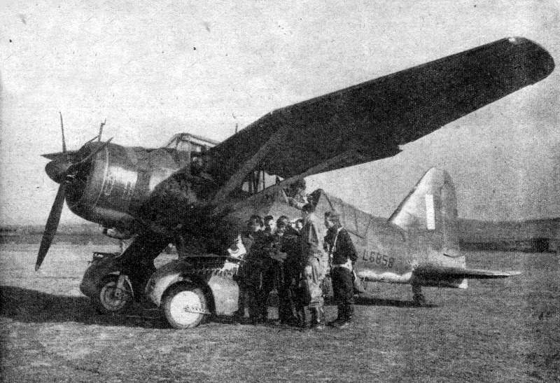 Westland Lysander - side view