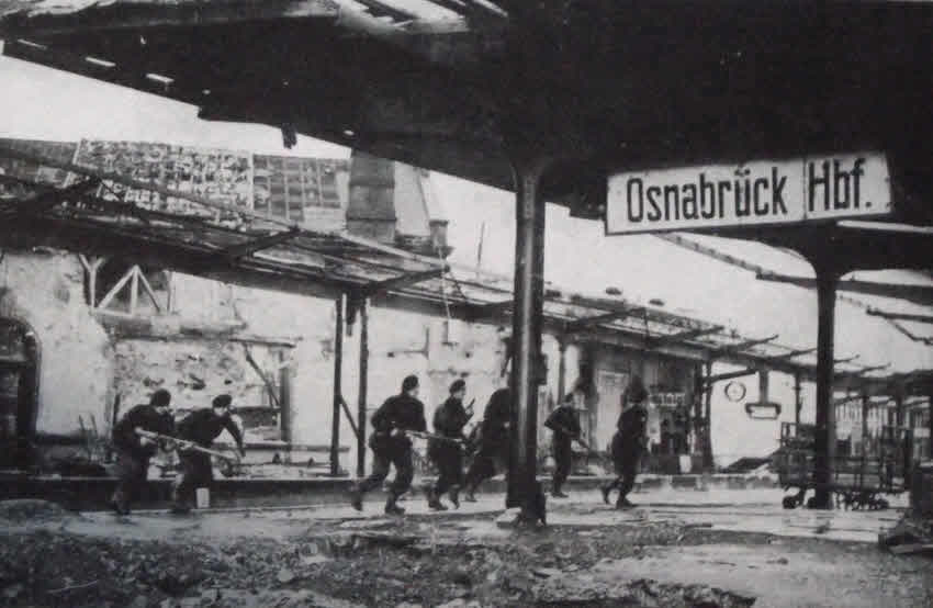 Marine Commandos at Osnabruck Station 