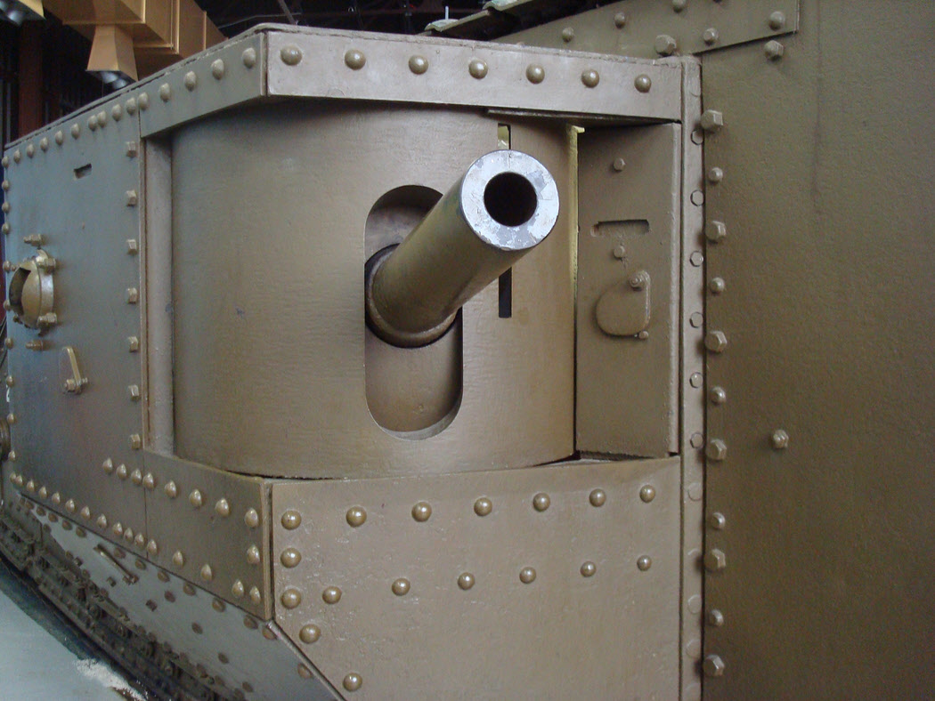 Right Sponson of Mark IV Heavy Tank 