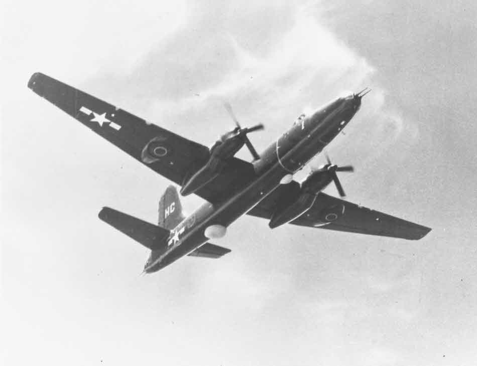 Martin P4M-1 Mercator from below, 1961 