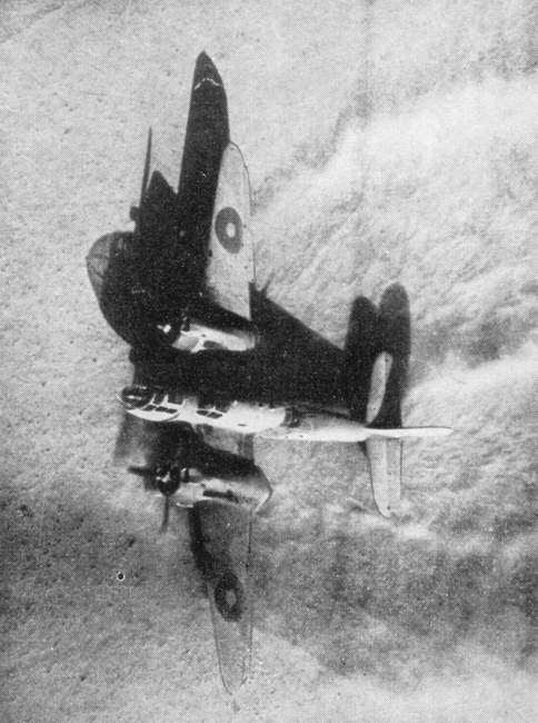 Martin Baltimore II taking off