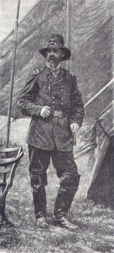 George Gordon Meade in the field 