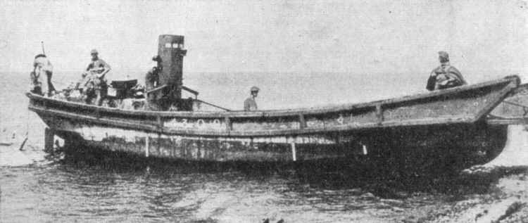 Japanese Invasion Barge, Milne Bay 