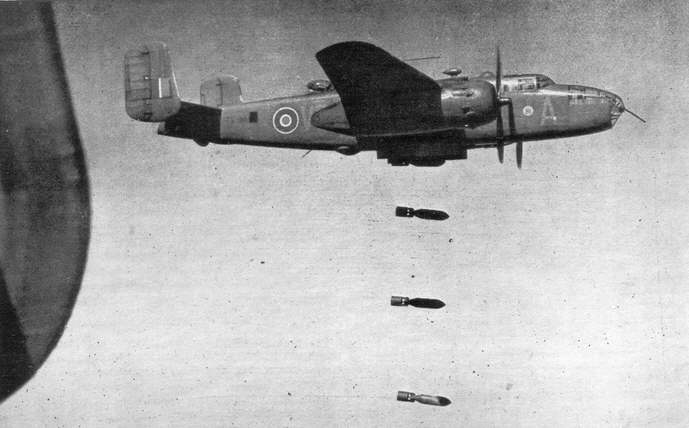 Mitchell II of No.98 Squadron April 1944