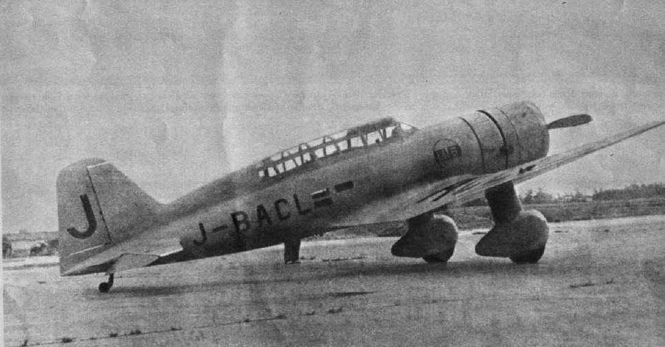 Mitsubishi Ki-15 from the right 