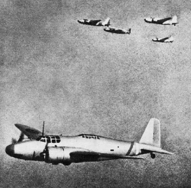 Side view of Mitsubishi Ki-21 'Sally 1' 