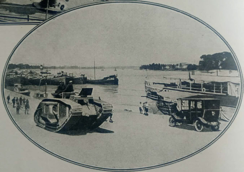 Mark V Tank, Cologne, c.1919 