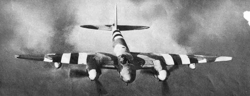 Mosquito FB Mk.XVIII from the front 