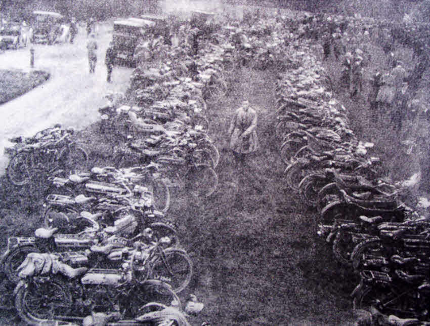 Motorbike Volunteers, Wimbledon, 1914 