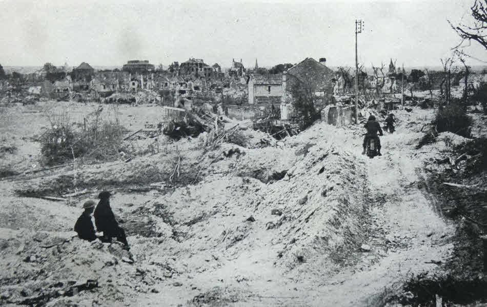 Allied Motorbikes in Caen 