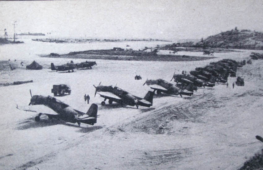 US Airbase at Munda, New Georgia 