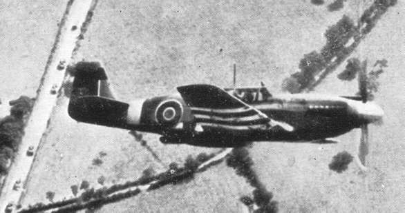 North American Mustang II in flight 