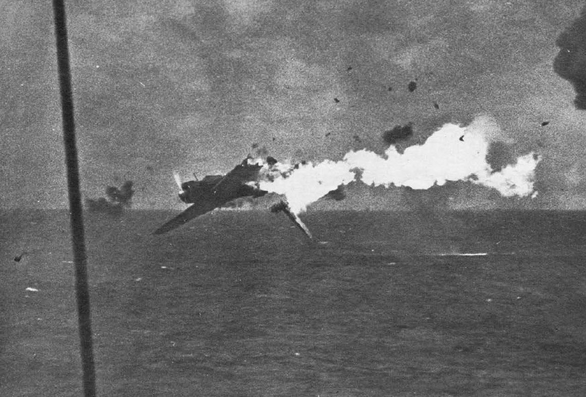 Nakajima B6N 'Jill' In Flames 