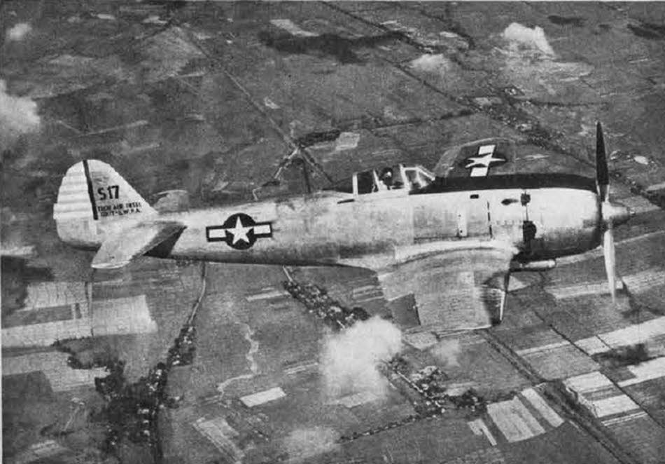 Nakajima Ki-84 Hayate (Gale) 'Frank' from the right 