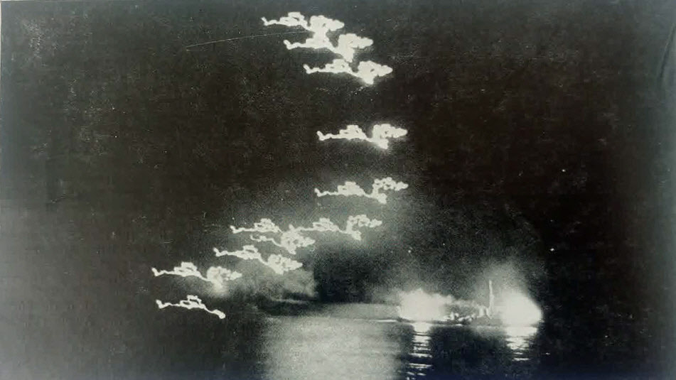 Naval Night Battle off Syria, 1941 