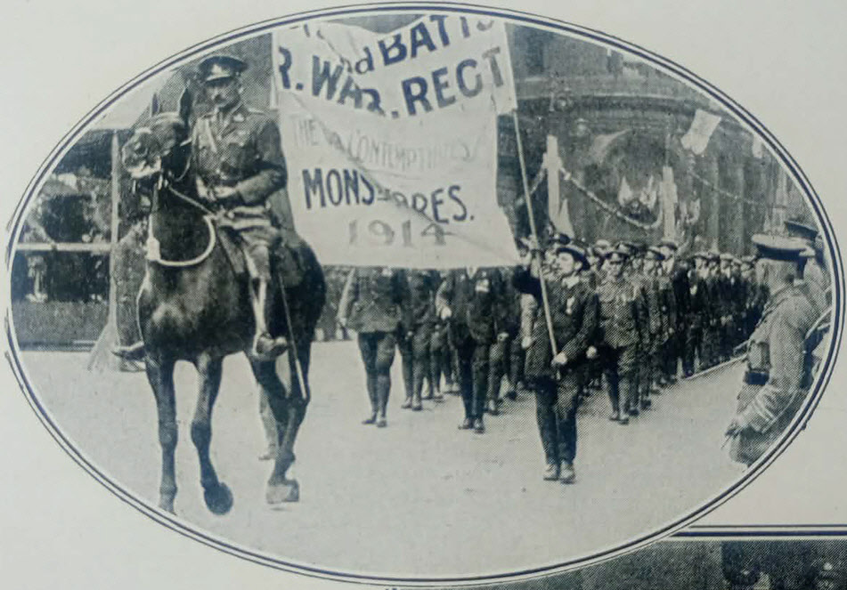 'Old Contemptibles' of Warwickshire Regiment, Birmingham, c.1919 